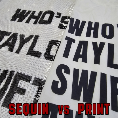 Taylor Swift 22 Sequin T-Shirt