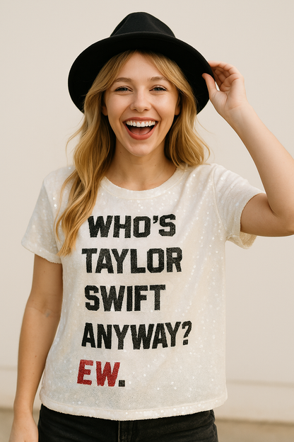Taylor Swift 22 Sequin T-Shirt